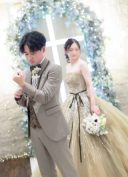 【前撮り】カラードレススタジオ撮影☆