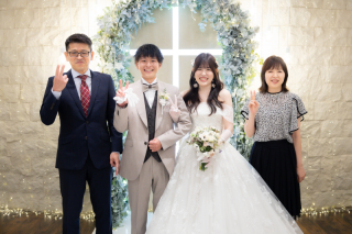 ご家族様と一緒に撮影