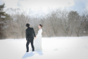 【まるで映画!?】雪フォト♡フォトウエディング