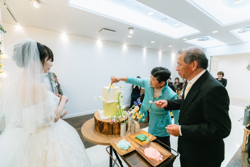フォトウェディング×ケーキカット!?