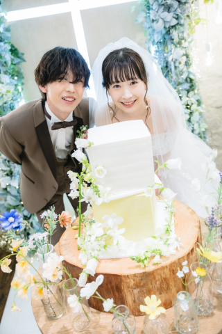 フォトウェディング×ケーキカット！？