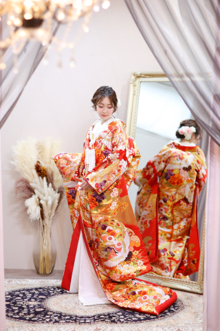 こだわりの花嫁衣装をご準備♡