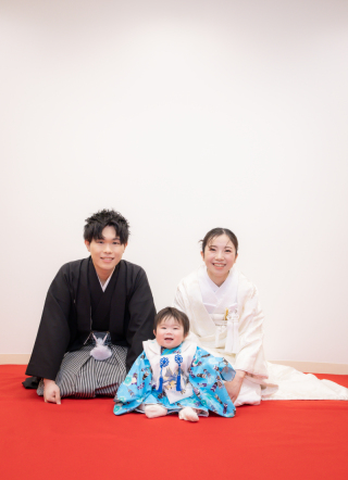 お子さまとの撮影♥