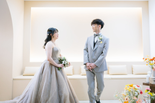 【ご両親様と一緒に】挙式とお写真撮影