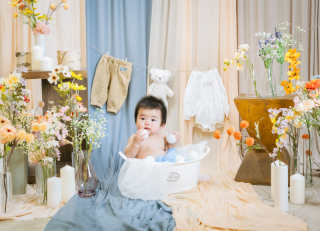 お子さま撮影も承っております*