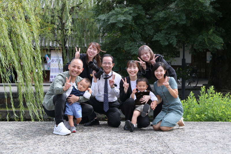 毎年恒例！家族写真♡