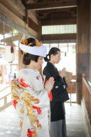 古き良き角隠し