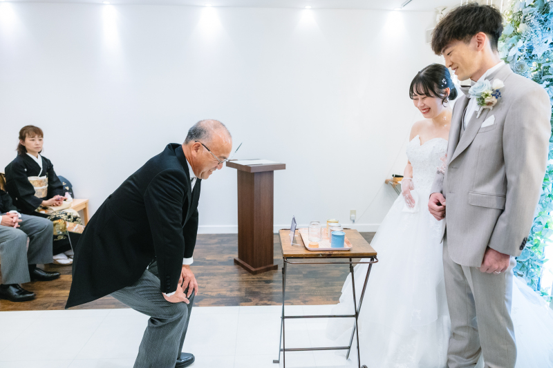 挙式&times;お写真撮影