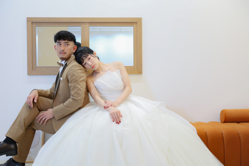 ウェディングドレス館内撮影のご紹介