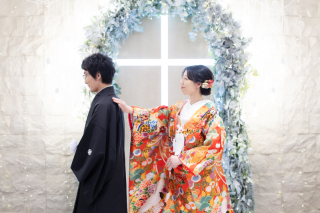 和装でファーストミート★