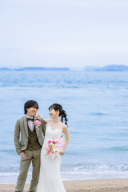 おしゃれな新郎新婦様♡