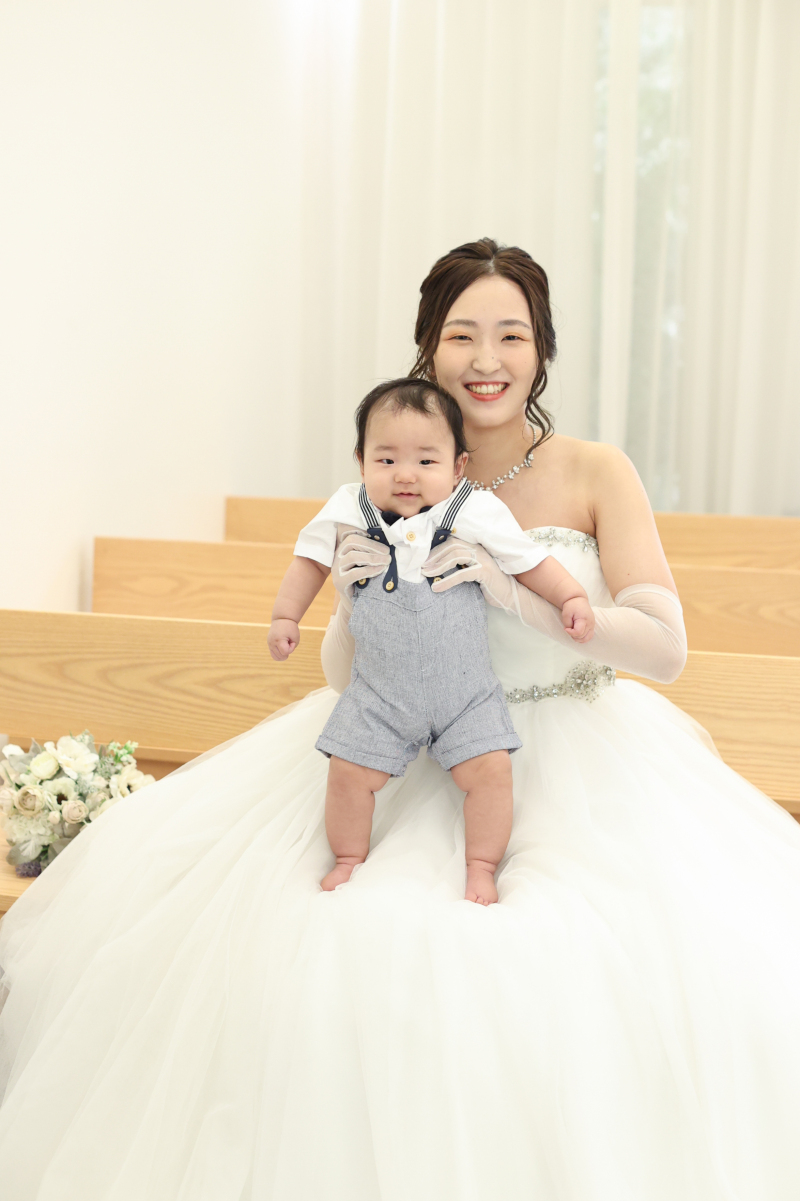 お子様との撮影♪