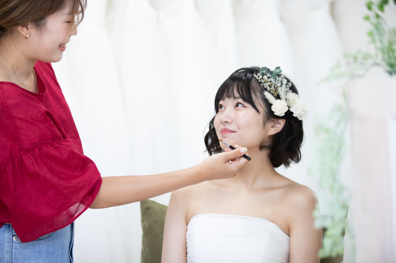 ショートカットで結婚式に出たい！