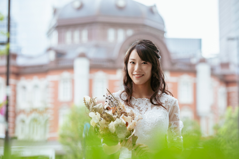 おしゃれ花嫁さんたちの中でドライフラワーのブーケがブーム！