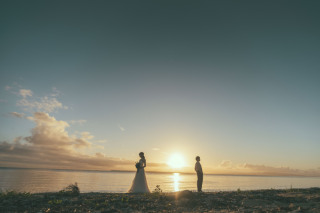 ビーチ、サンセット撮影のスケジュール