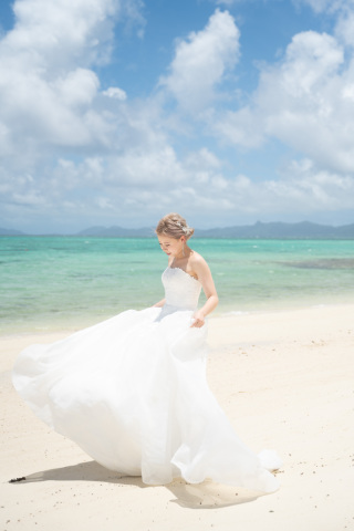 新婦様のソロショット