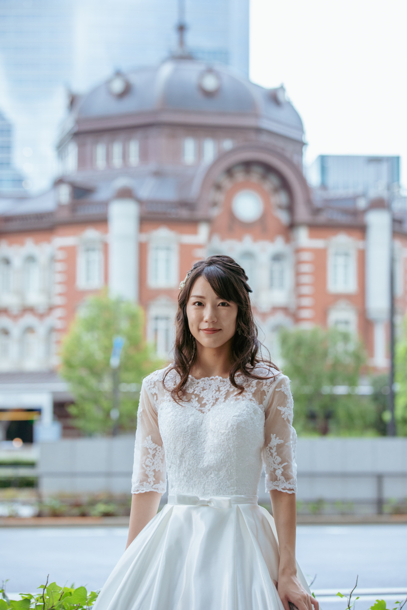 花嫁さんのヘアアレンジは前髪が大事!