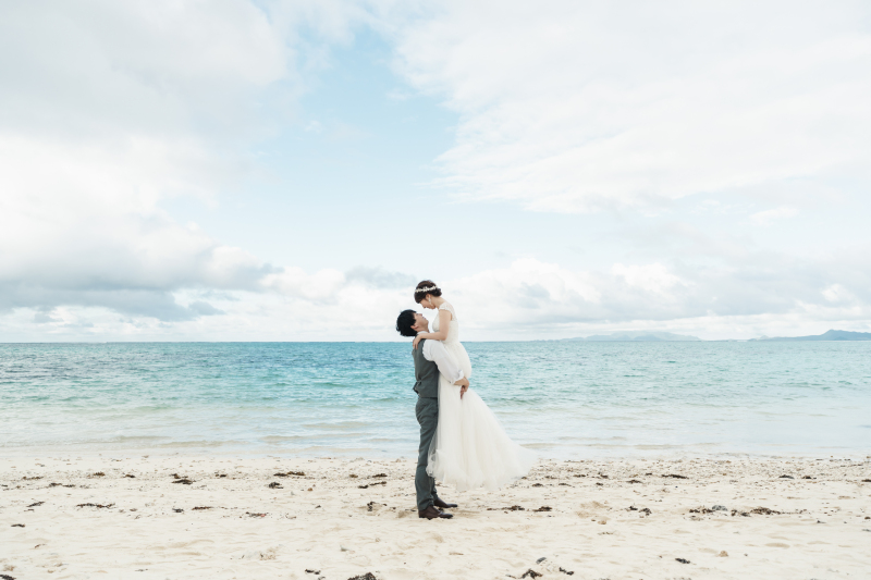 プランに迷った方は当サロン一番人気のビーチとグリーンが撮れるプランはいかがですか