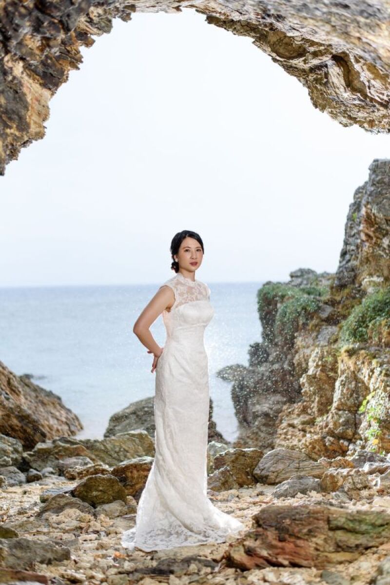 ドレスのライン♪