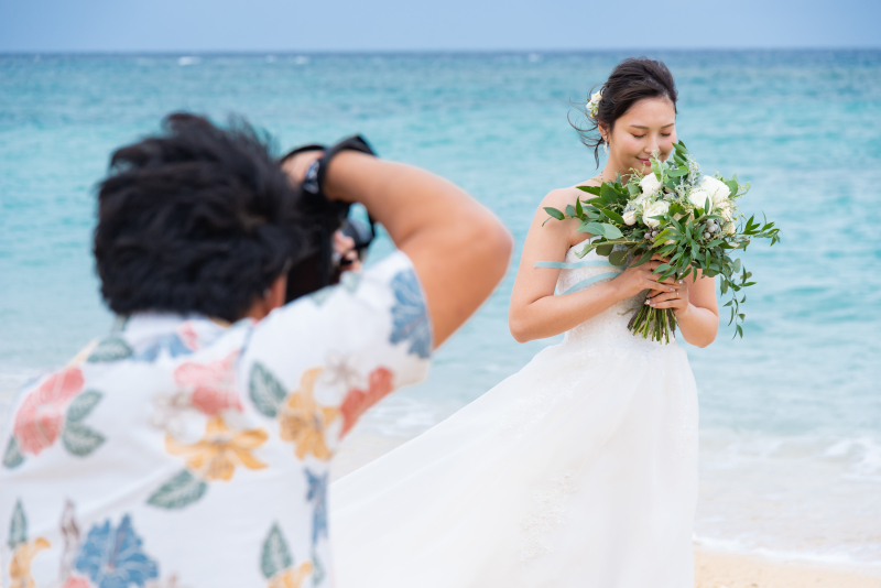 撮影当日の流れ（ビーチプラン）