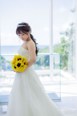 骨格診断でドレス選び♪