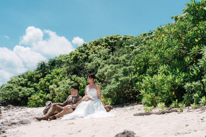 季節ごとに表情を変える石垣島の海とウェディングフォト