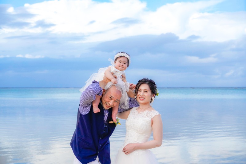 【家族でフォトウエディングを】安心の子守アテンド付きプラン⭐︎