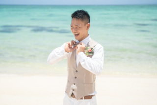 新郎様ソロショットをご紹介