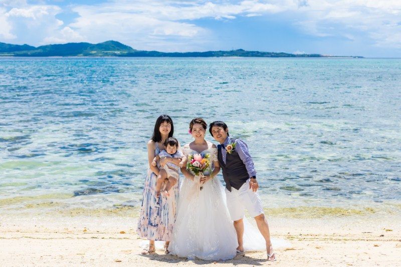 家族撮影プラン♪家族といっしょのフォトウェディング！