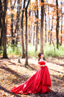 エレガントなカラードレス