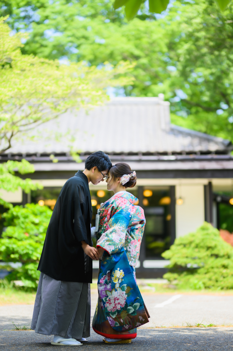 初夏にぴったりな”色打掛”