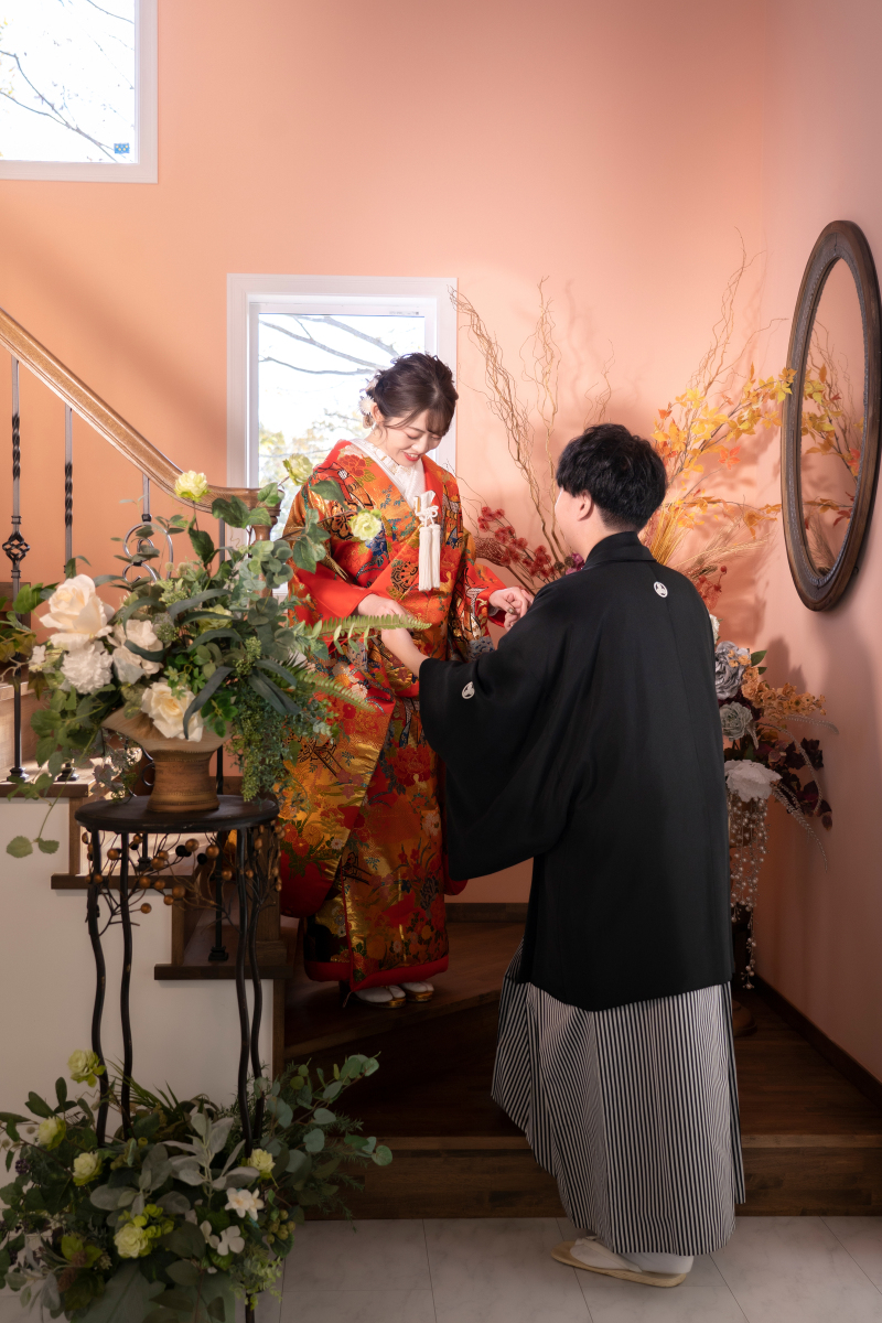 ”和装”スタジオ撮影