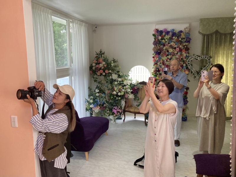撮影風景♪カメラマンがいっぱい⁉