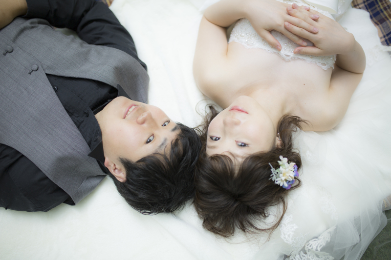 ナチュラルウェディングと透明感...♡