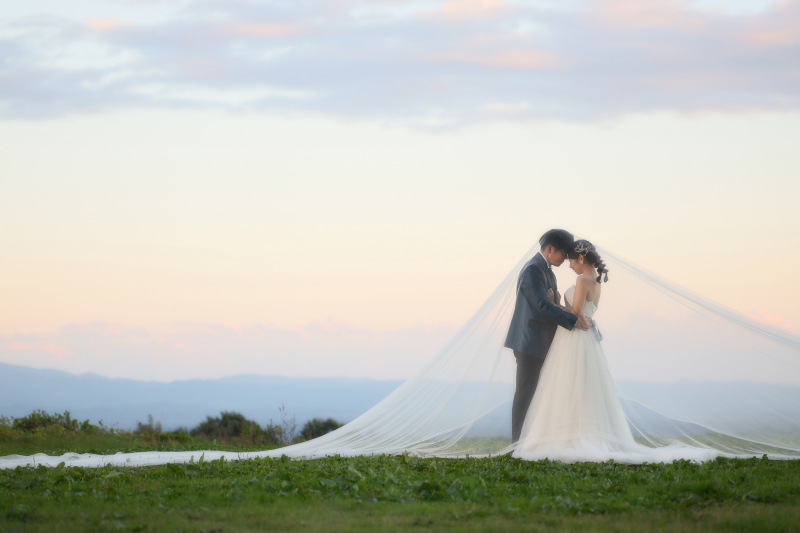 人気の「ロングベール」ショット