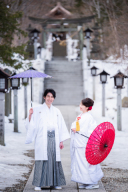 冬のロケ”神社”