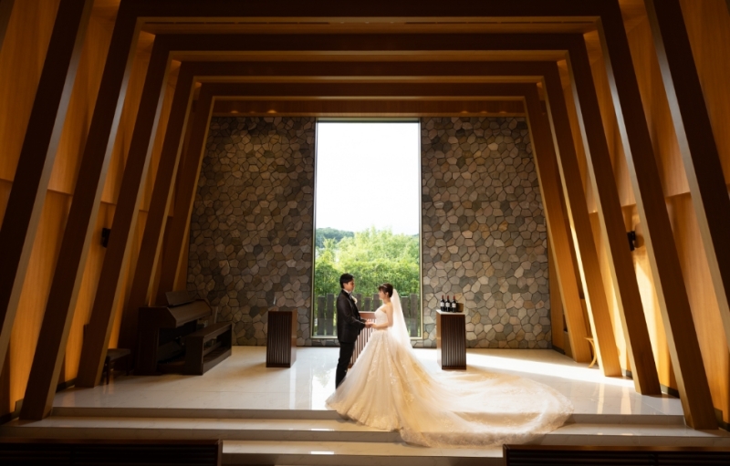 【12月撮影限定】チャペル撮影料金無料や衣装ランクUP料金無料などの特典あり♡】