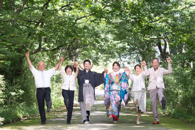 大切な家族と一緒に