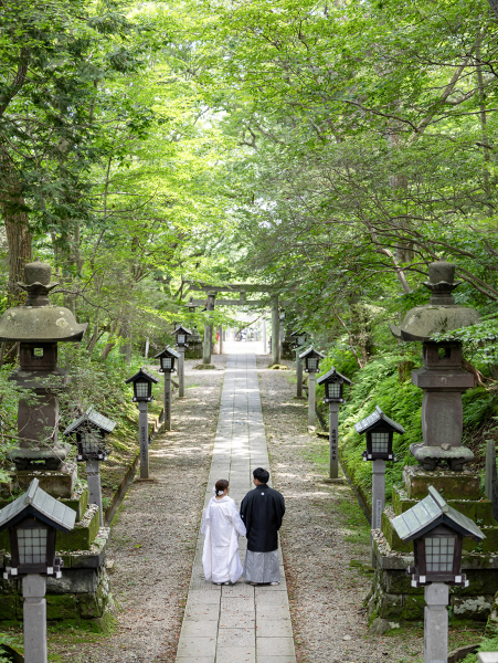 新緑ロケに映える和装フォト♪