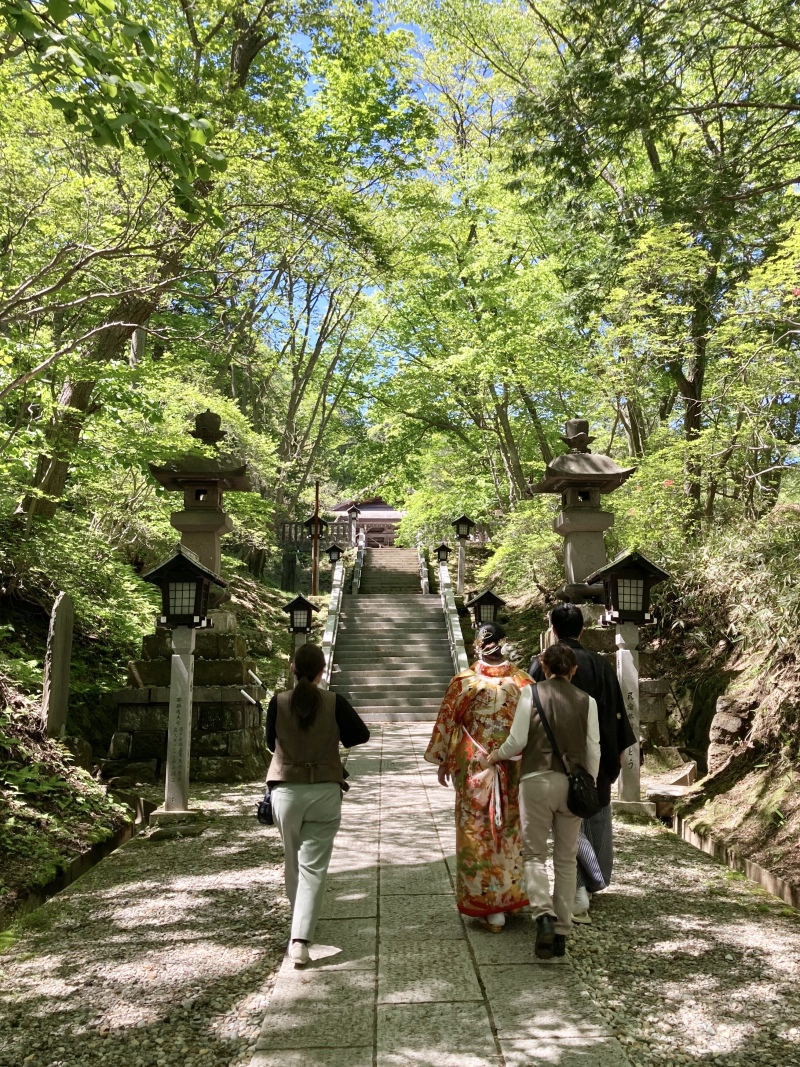 神社で清々しい気持ちに