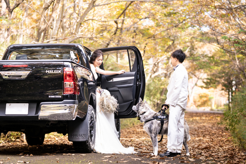ペットと愛車と一緒に♡