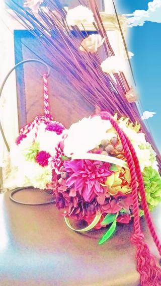 和装ボールブーケ