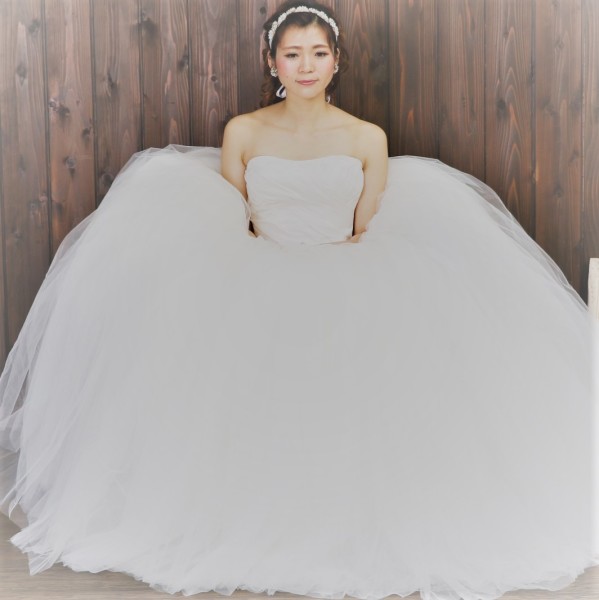 White VeraWangドレス