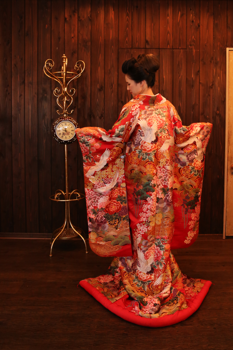 高級感のある色打掛