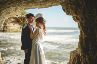 非日常を味わえる海岸撮影