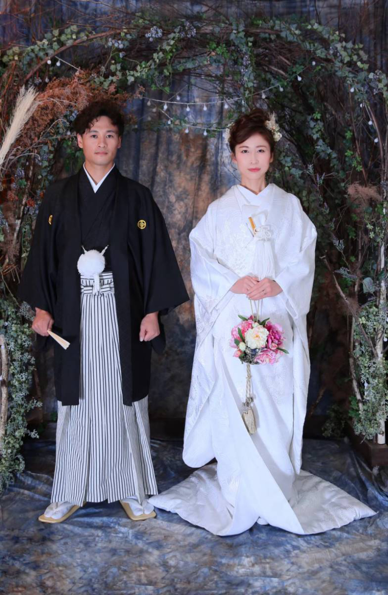 新スタジオでの和装撮影♡