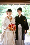 お振袖も花嫁衣装に様変わり