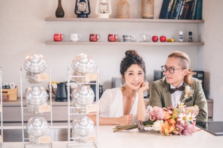 フォトジェニックなブライダルフォト