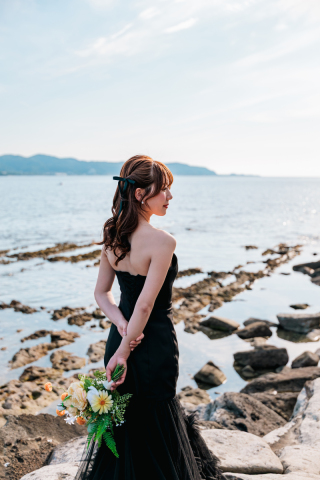 美シルエットが叶うマーメイドライン