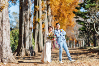 紅葉は洋装でも！！